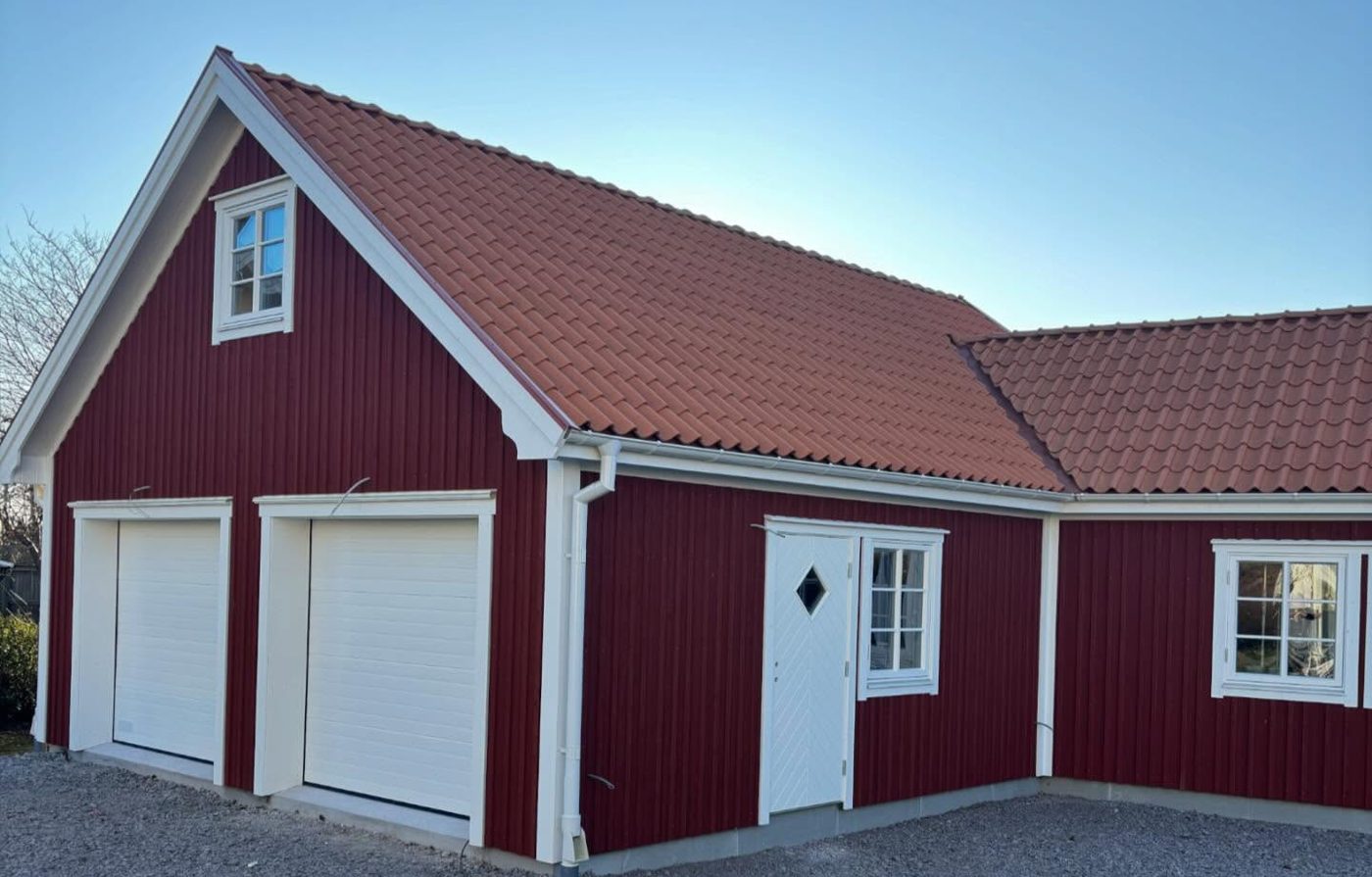 Tillbyggnad & garage
